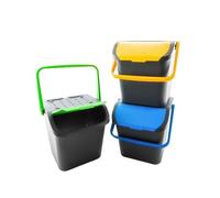 Ecoplast IRPot Ecologic EC35 - Lot de 3 poubelles 35 l