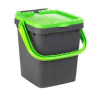 Ecoplast Poubelle pour collecte différenciée 20, poubelle en plastique recy glace, 10 l