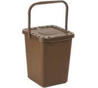 Ecoplast, Poubelle pour tri sélectif, ouverture à livre, flexible et indéformable, résistant à toutes les températures, intérieur et extérieur, plus de 80 % plastique recy abriqué en Italie
