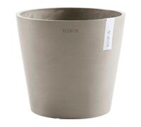 Ecopots Amsterdam 30 + Pot de fleurs avec réservoir d'eau - L 30 cm x H 25,9 cm - Intérieur et extérieur