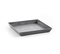 ECOPOTS Rotterdam soucoupe - gris 28 cm