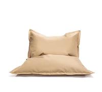 Ecopuf - Pouf Sako d’extérieur - Bean Bag pour Chambre - Coussin en Tissu élégant - Fauteuil de Relaxation - Taille M - 170x135 - Beige Nc17