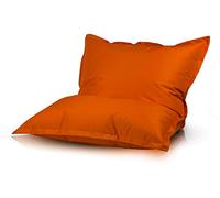 Ecopuf - Pouf Sako d’extérieur - Bean Bag pour Chambre - Coussin en Tissu élégant - Fauteuil de Relaxation - Taille M - 170x135 - Orange Nc9