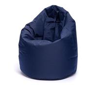 Ecopuf - Sako Pouf Fauteuil - Pouf Le Salon - Sac en Tissu Robuste - Fauteuil de détente - Ameublement - Fauteuil XL - 85x135cm - Bleu Nc8