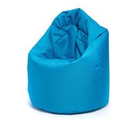 Ecopuf - Sako Pouf Fauteuil - Pouf pour Chambre d'enfants - Sac en Tissu Robuste - Fauteuil de détente - Ameublement - Fauteuil XL - 85x135cm - Bleu Clair Nc6
