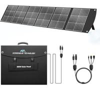 Ecosonique Panneau Solaire Pliable 300W Alimentation MC4 40 V et | Sorties Multiples Chargeur Portable Pour La Plupart Des Centrales Electriques, Avec Support Pour Camping Haute Efficacité