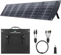 Ecosonique Panneau Solaire Portable 200 W Pliable avec Support