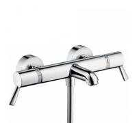 Ecostat Comfort Care Mitigeur Thermostatique bain/douche PMR avec poignées extra longues, Chrome (13115000)