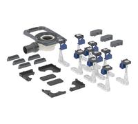Geberit Écoulement de douche Duofix 551567001 – 10 pieds longs, garde d'eau 50 mm, CleanFloor30