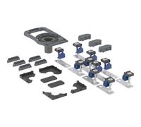 Bonde de receveur de douche Geberit Duofix 551561001 avec tuyau de 3 mètres, installation traversante.