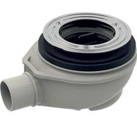 Ecoulement de receveur de douche Geberit d90, hauteur de l'eau de barrage 50 mm, sortie en PP, 150.553.00.1