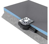 Siphon de sol extra-plat - Faible hauteur - Wedi Fundo Mini Max Wedi