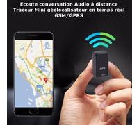 Ecoute conversation à distance - Traceur Mini géolocalisateur en temps réel GSM/GPRS GF07