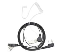 Écouteur de tube acoustique secrète, Acoustic Tube Eitroapice, Remplacement du tube acoustique transparent, Parties audio polyvalentes ergonomiques pour les adultes Utilisation de la famille des