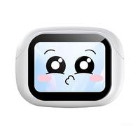 Écouteurs AI compatibles Bluetooth offrant une traduction en temps réel avec écran tactile et une portée sans fil stable de 10 m (traduction blanche)