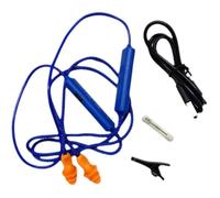Écouteurs Bluetooth avec Bouchons d'oreille Suppression du Bruit Protection Auditive Chantiers Endroits Bruyants Plastique