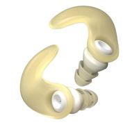 Écouteurs réutilisables isolants bruit - Bouchons d'oreille en silicone pour concert, dispositif de protection auditive ovale confortable, aide auditive contre le ronflement pour l'étude sommeil