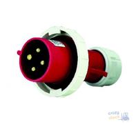 Ecova Prise Droite Industrielle - Ip 67 400 V 3P+T 400 V 16A Rouge