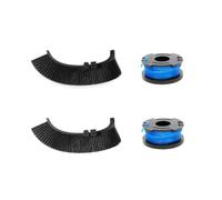 ECOVACS Kit de Coupe pour Goat O1200/A1600/A3000 LiDAR Pro ; 2 Fils de Coupe (3 m chacun), 2 brosses de Coupe (Noires)