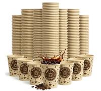 Ecovelo' 1000 Gobelets à café en papier 70 ml/3 oz | Jetables, recyclables, à usage unique, petits, à emporter, pour expresso, macchiato et thé, pour bars, bureaux, traiteurs et événements