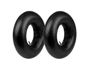 ECOVELO N° 2 chambres à air 3.50/4.00-8 Valve TR13 pour pneus roues brouette tracteur de gazon jardin jardin