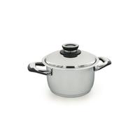ECOVITAM - Faitout 3,8L Inox 18/10 - Diamètre 20cm - Tous feux - Thermomètre intégré