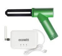 ECOWITT GW3005 Capteur d'humidité du sol Testeur d'humidité du sol WH51 + Passerelle Wi-Fi/câblée GW3000 Capteurs intégrés 3 en 1 Baromètre/Thermomètre/Hygromètre pour la maison et le jardin