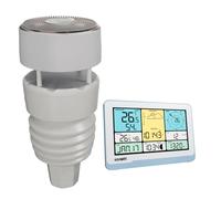 ECOWITT stations météorologiques WS3821, 7 en 1 énergie solaire Wifi maison extérieure capteur météo WS90, 7,5 pouces jardin Sans Fil Intérieur Couleur Console LCD, IOT contrôle intelligent de