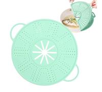 Écran Anti-éclaboussures En Silicone - Résistant À La Chaleur 34x27,8 Cm | Couvercle À Graisse Avec Design Anti-éclaboussures, Protection Contre La Friture, Passoire Alimentaire | Support De Cuisson P