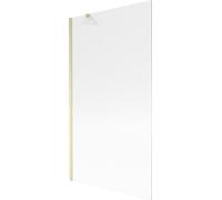 Ecran de baignoire Mexen Next verre doré : bandes 100x150 cm