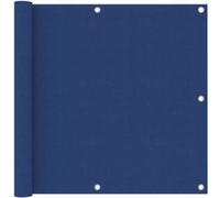 vidaXL Écran de balcon 6 m - Tissu Oxford 90x600 cm Bleu