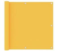 vidaXL Ecran de Balcon Brise-Vue Brise-Vent de Jardin Ecran de Protection Ecran d'Intimité Confidentialité Extérieur Jaune 90x300 cm Tissu Oxford