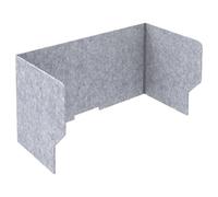 Écran De Bureau Pliable En Feutre 60x50cm, Panneau Séparateur Pour Salle De iviseur Portable Pour La Concentration, Idéal Ṕour Étudiants, Bureaux Et Bibliothèques