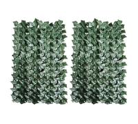Écran De Clôture De Confidentialité En Fausse Feuille De Lierre Artificielle, Clôture D'extérieur, Panneaux De Jardin De Maison