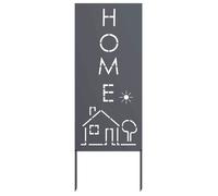Écran de confidentialité de jardin - vidaXL - 50x140 cm - Anthracite - Acier laminé à froid - Design moderne
