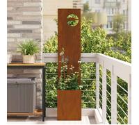 vidaXL Écran pare-vue pour jardin Rouillé 32 x 32 x 150 cm