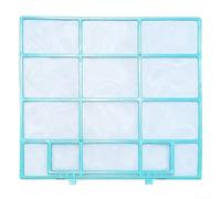 Écran de filtre pour climatiseur - Filtre de rechange pour climatiseur, filtre de rechange pour unité intérieure, filet de filtre en plastique pour climatiseur, grille d'aération AC (C)