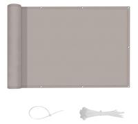 Écran de protection pour balcon, dimensions 0,8 x 5 mètres - Imperméable et avec protection UV pour balcons