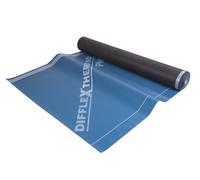 Ecran de sous-toiture Difflex Thermo P noir SK auto-adhésif polyester 1,5x50m - 1000003835