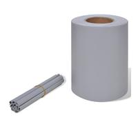 Écran d'intimité de jardin PVC 70 x 0,19 m Gris clair