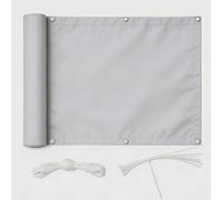 Écran d'intimité pour Balcon, Grillage imperméable pour Jardin et terrasse | Dark gray,0.75x2m