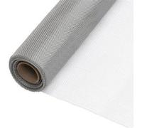 vidaXL Écran en treillis Acier inoxydable 304 112 x 2000 cm Argenté