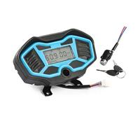 Écran LCD Compteur kilométrique Jauges de vitesse Installation facile Grand écran Jauges pour tricycles électriques 48V 60V 72V Compteur LCD général pour tricycle électrique