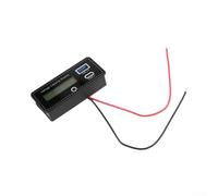Écran LCD en plastique pour indicateur de niveau de batterie DC 8-30 V | Circuit de sécurité intégré, protection de connexion inversée, empêche les dommages, sûr pour les projets de bricolage