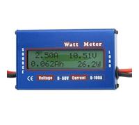 Écran Lcd Numérique 100a 60v Dc, Analyseur De Puissance De Batterie D'Hélicoptère Et D'Avion, Watt-Mètre, Équilibreur Pour Loisir Radiocommandé