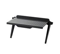 Écran Réglable Étagère, Écran Plateau Supérieur TV, Etagere pour Decodeur, Sans coup de Poing, Robuste et Stable, Postuler à TV Box, Routeur, Appareil Photo, Boîte de Jeu(Le Noir)