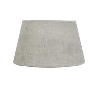 Écran Salma E27 Ciment Gris 45dx35dx30h conique ouvert