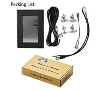 Écran tactile LCD de 10,9 cm - Affichage BMS - Compatible avec les systèmes BMS intelligents - Pour batteries LiFePO4, LTO et Li-Ion, packs 8S-20S, 200A - Accessoires pour batteries