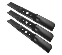 Ecreban 942-05056A Lot de 3 lames de tondeuse pour Cub-Cadet ZT1 54" Deck, 742-05056 Lame de levage moyenne compatible avec Cub Cad et RZT-L54 Zero Turn, tracteur de pelouse Troy-Bilt, Craftsman
