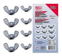 ecrou a ailettes, 75 ecrous a oreilles assortis - Bgs Technic G